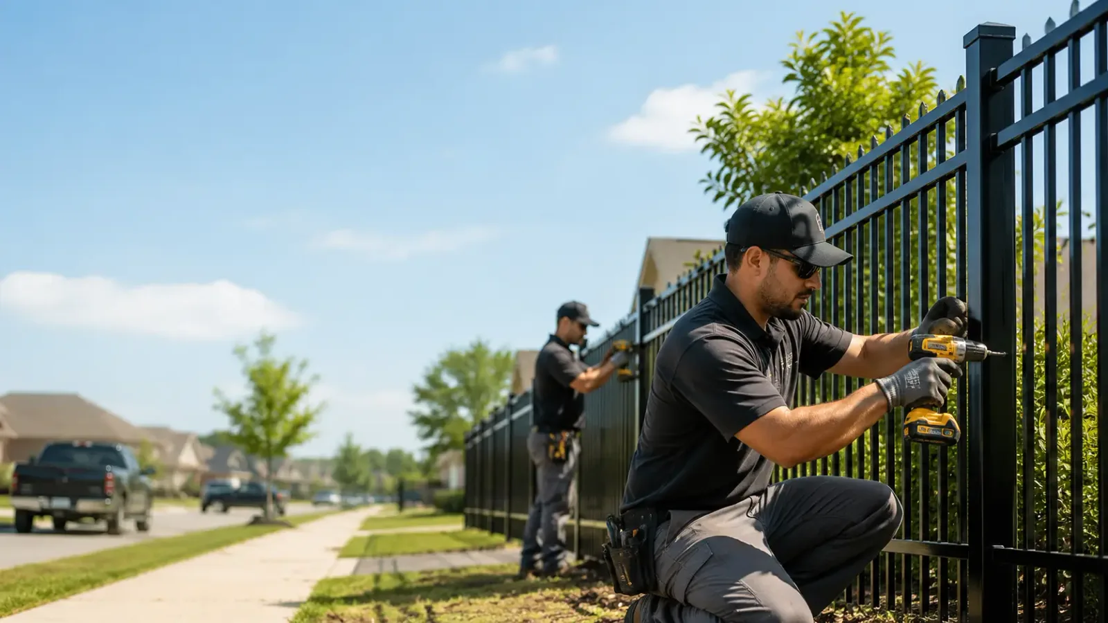 Metal Fence Installation in Whitelaw, WI